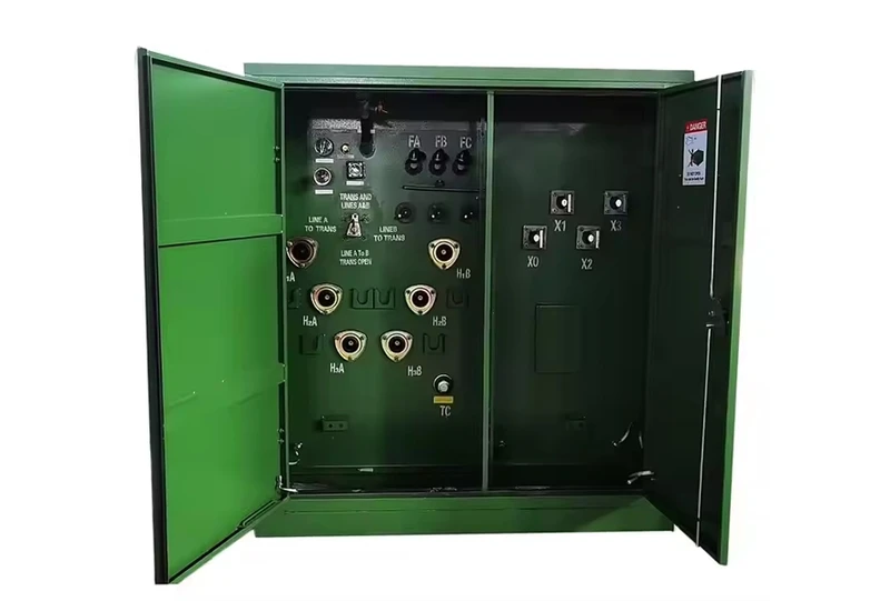 3 fazlı yere monte edilmiş trafo